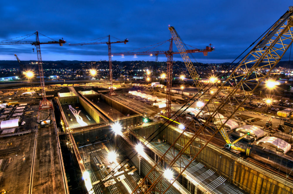 Towercrane, construction site